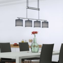 Κρεμαστό Φωτιστικό Trio Lighting   E14 Νίκελ Ματ Μεταλλικό    305400411