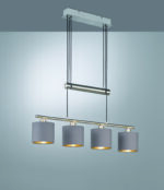 Κρεμαστό Φωτιστικό Trio Lighting   E14 Νίκελ Ματ Μεταλλικό    305400441