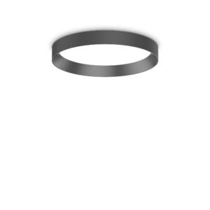 IDEAL LUX Φωτιστικό Οροφής FLY LED 18W 3000K Μαύρου Χρώματος – 306575