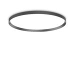 IDEAL LUX Φωτιστικό Οροφής FLY LED 65W 3000K Μαύρου Χρώματος – 306629