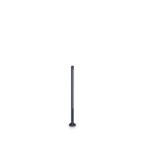 IDEAL LUX Φωτιστικό Δαπέδου 0.8m JEDI IP65 LED 12W 3000K Χρώματος Ανθρακί – 306780