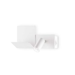 IDEAL LUX Επιτοίχιο Φωτιστικό KOMODO-2 AP LED 4.5W 3000K Λευκού Χρώματος – 306810