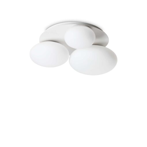 IDEAL LUX Φωτιστικό Οροφής NINFEA 2xGX53 Λευκού Χρώματος – 306957
