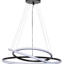 Κρεμαστό Φωτιστικό LED  CCT Μαύρο CRONOS 80W  Heronia – 01-0358