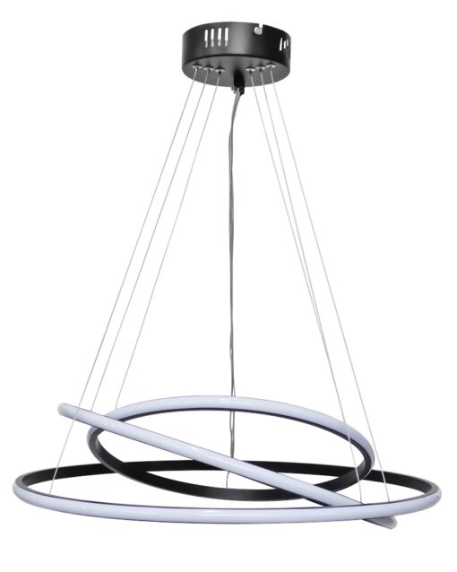 Κρεμαστό Φωτιστικό LED  CCT Μαύρο CRONOS 80W  Heronia – 01-0358