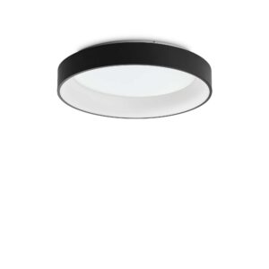 IDEAL LUX  Φωτιστικό Οροφής LED 42W ZIGGY PL D60 Μαύρο 3000Κ Θερμό – 307213