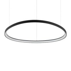 IDEAL LUX Κρεμαστό Φωτιστικό  GEMINI LED 60W 3000K Μαύρου Χρώματος – 247281
