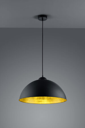 Κρεμαστό Φωτιστικό Trio Lighting   E27 Μαύρο Ματ Μεταλλικό    308000132