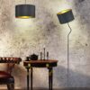 Κρεμαστό Φωτιστικό Trio Lighting   E27 Μαύρο Ματ Υφασμάτινο    308200179