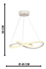 MERCURY-50 LED WHITE 48W ΦΩΤΙΣΤΙΚΟ LED Heronia – 01-0355
