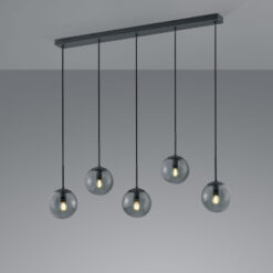 Κρεμαστό Φωτιστικό Trio Lighting   E14 Ανθρακί Μεταλλικό    308500542