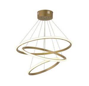 Κρεμαστό Φωτιστικό LED CCT Χρυσό CRONOS-50 Heronia – 01-0357