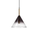 IDEAL LUX Κρεμαστό Φωτιστικό EMPIRE 1xG9 Φιμέ Χρώματος – 309798