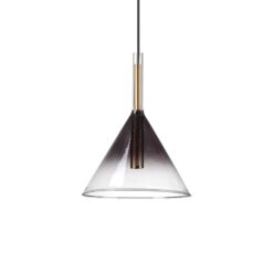 IDEAL LUX Κρεμαστό Φωτιστικό EMPIRE 1xG9 Φιμέ Χρώματος – 309798
