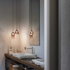 IDEAL LUX Κρεμαστό Φωτιστικό EMPIRE 1xG9 Φιμέ Χρώματος – 309804