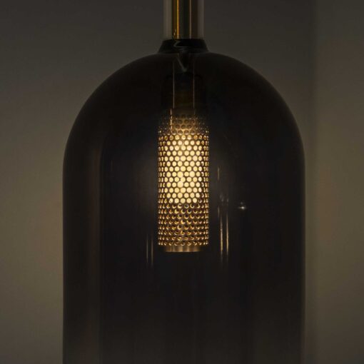 IDEAL LUX Κρεμαστό Φωτιστικό EMPIRE 1xG9 Φιμέ Χρώματος – 309804