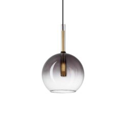 IDEAL LUX Κρεμαστό Φωτιστικό EMPIRE 1xG9 Φιμέ Χρώματος – 309811