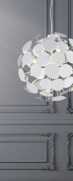 Κρεμαστό Φωτιστικό Trio Lighting   E14 Λευκό Ματ Μεταλλικό    309900631