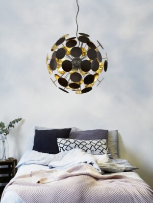 Κρεμαστό Φωτιστικό Trio Lighting   E14 Μαύρο Ματ Μεταλλικό    309900632