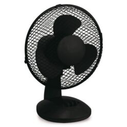 ΑΝΕΜΙΣΤΗΡΑΣ ΕΠΙΤΡΑΠΕΖΙΟΣ ΜΑΥΡΟΣ Φ27 25W EUROLAMP – 300-20507