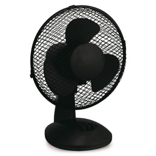 ΑΝΕΜΙΣΤΗΡΑΣ ΕΠΙΤΡΑΠΕΖΙΟΣ ΜΑΥΡΟΣ Φ27 25W EUROLAMP – 300-20507