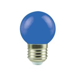ΛΑΜΠΑ LED ΣΦΑΙΡΙΚΗ 1,8W E27 ΜΠΛΕ 175-265V EUROLAMP – 147-77502