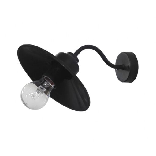 Φωτιστικό τοίχου / απλίκα  AS-160AP 1L   Μαύρο  Heronia – 31-0581