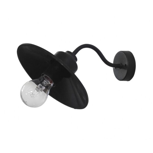 Φωτιστικό τοίχου / απλίκα  AS-160AP 1L   Μαύρο  Heronia – 31-0581
