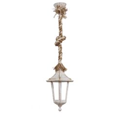 Κρεμαστό φωτιστικό LP-400K ROPE ΜΙΧ-WH-BR Heronia – 31-1292