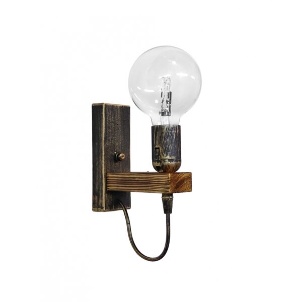 E/27AP FLAT BRONZE ΑΠΛΙΚΑ ΞΥΛΙΝΗ ΝΤΟΥΙ Ε/27 Heronia – 31-1312