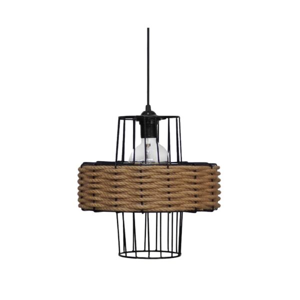 HAVANA 1L UFO Φ30 ΚΡΕΜΑΣΤΟ ΜΕΤΑΛΛΙΚΟ-ΣΧΟΙΝΙ Ε/27 Heronia – 31-1326