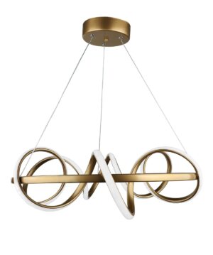 SPACE-50 LED GOLD 120W 3000K/4000K/6500K ΦΩΤΙΣΤΙΚΟ LED Heronia – 01-0346