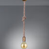 Κρεμαστό Φωτιστικό Trio Lighting   E27 Αντικέ Ορείχαλκος Μεταλλικό    310100104