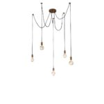 Κρεμαστό Φωτιστικό Trio Lighting   E27 Χαλκός Αντικέ Μεταλλικό    310100562