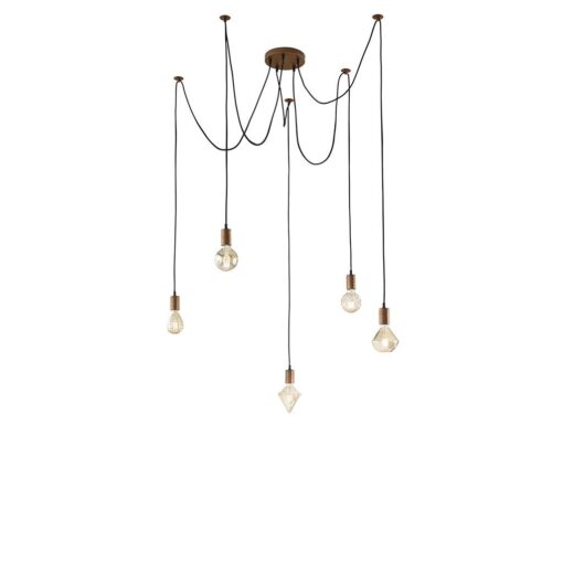 Κρεμαστό Φωτιστικό Trio Lighting   E27 Χαλκός Αντικέ Μεταλλικό    310100562