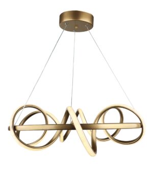 SPACE-50 LED GOLD 120W 3000K/4000K/6500K ΦΩΤΙΣΤΙΚΟ LED Heronia – 01-0346