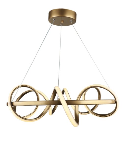 SPACE-50 LED GOLD 120W 3000K/4000K/6500K ΦΩΤΙΣΤΙΚΟ LED Heronia – 01-0346