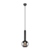 Κρεμαστό Φωτιστικό Trio Lighting CLAYTON  1x E27 Μαύρο Ματ Μεταλλικό   – 310300132