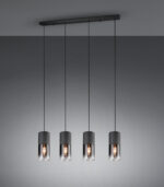 Κρεμαστό Φωτιστικό Trio Lighting   E27 Μαύρο Ματ Μεταλλικό    310600432