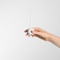 IDEAL LUX Κρεμαστό Φωτιστικό ARCHIMEDE LED 4W 3000K Λευκού Χρώματος – 310602