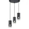 Κρεμαστό Φωτιστικό Trio Lighting   E27 Μαύρο Ματ Μεταλλικό    310630332