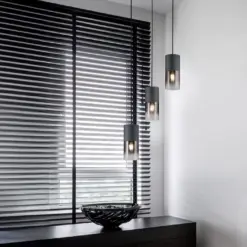 Κρεμαστό Φωτιστικό Trio Lighting   E27 Μαύρο Ματ Μεταλλικό    310630332