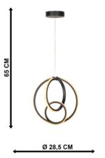 NEON-29 LED GOLD 48W 3000K/4000K/6500K ΦΩΤΙΣΤΙΚΟ LED Heronia – 01-0347