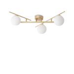 IDEAL LUX Φωτιστικό Οροφής ATLAS 3xG9 Χρυσού Χρώματος – 311340