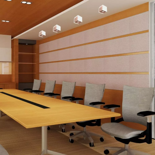 Επιφανειακό φωτιστικό Spot GU10 Γύψινο Τετράγωνο με λευκό & ροζ χαλκός σώμα V-TAC – 3115