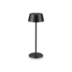 IDEAL LUX Επιτραπέζιο Φωτιστικό PURE TL LED 1.5W 3000K Μαύρου – 311678