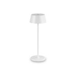 IDEAL LUX Επιτραπέζιο Φωτιστικό PURE LED 1.5W 3000K IP54 Λευκού Χρώματος – 311685