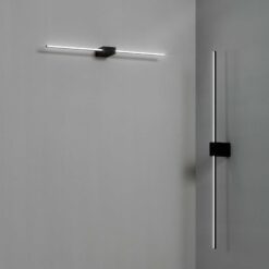 IDEAL LUX Επιτοίχιο Φωτιστικό THEO LED 13.5W 3000K Μαύρου Χρώματος – 311760