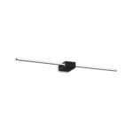 IDEAL LUX Επιτοίχιο Φωτιστικό THEO LED 13.5W 3000K Μαύρου Χρώματος – 311760