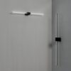 IDEAL LUX Επιτοίχιο Φωτιστικό THEO LED 20.5W 3000K Μαύρου Χρώματος – 311784